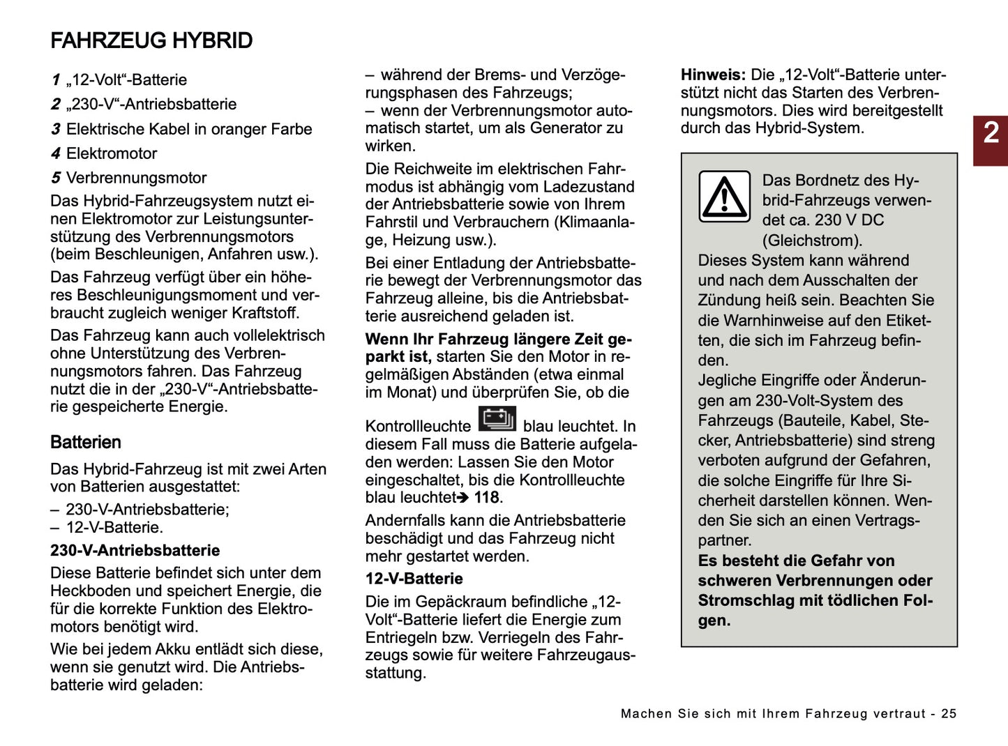 2025 Dacia Bigster Owner's Manual | German