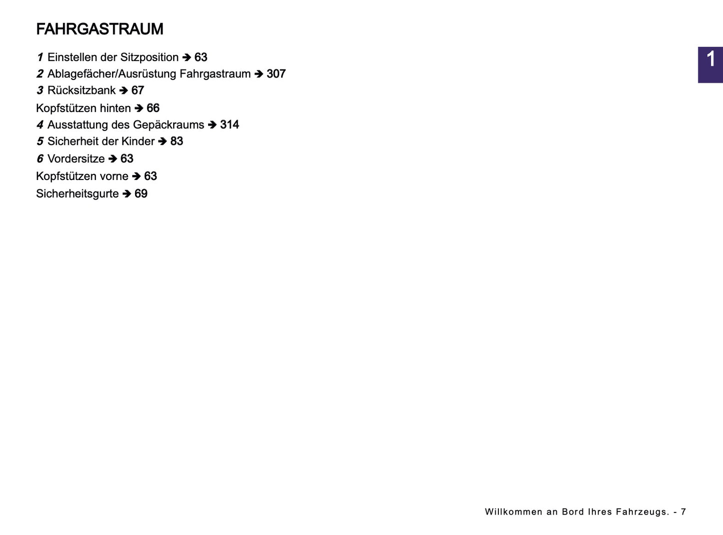 2025 Dacia Bigster Owner's Manual | German