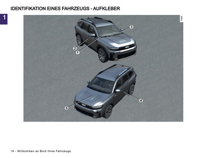 2025-2026 Dacia Bigster Bedienungsanleitung | Deutsch
