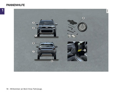 2025-2026 Dacia Bigster Bedienungsanleitung | Deutsch