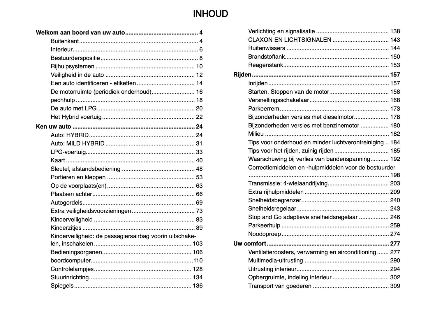 2024-2025 Dacia Bigster Gebruikershandleiding | Nederlands