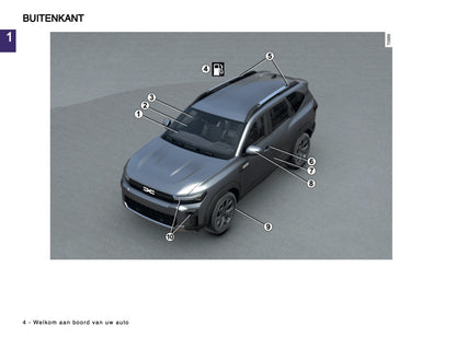 2024-2025 Dacia Bigster Gebruikershandleiding | Nederlands