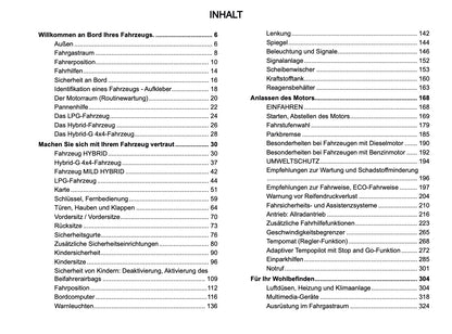 2026 Dacia Duster Owner's Manual | German