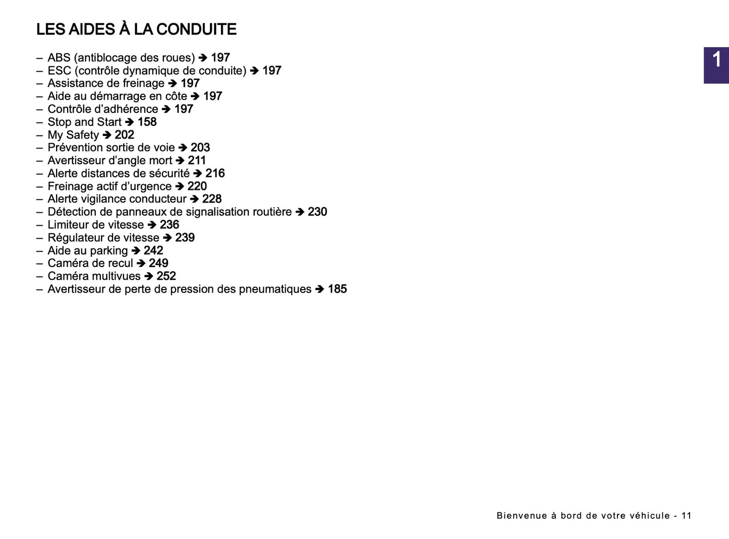2024-2025 Dacia Duster Owner's Manual | French