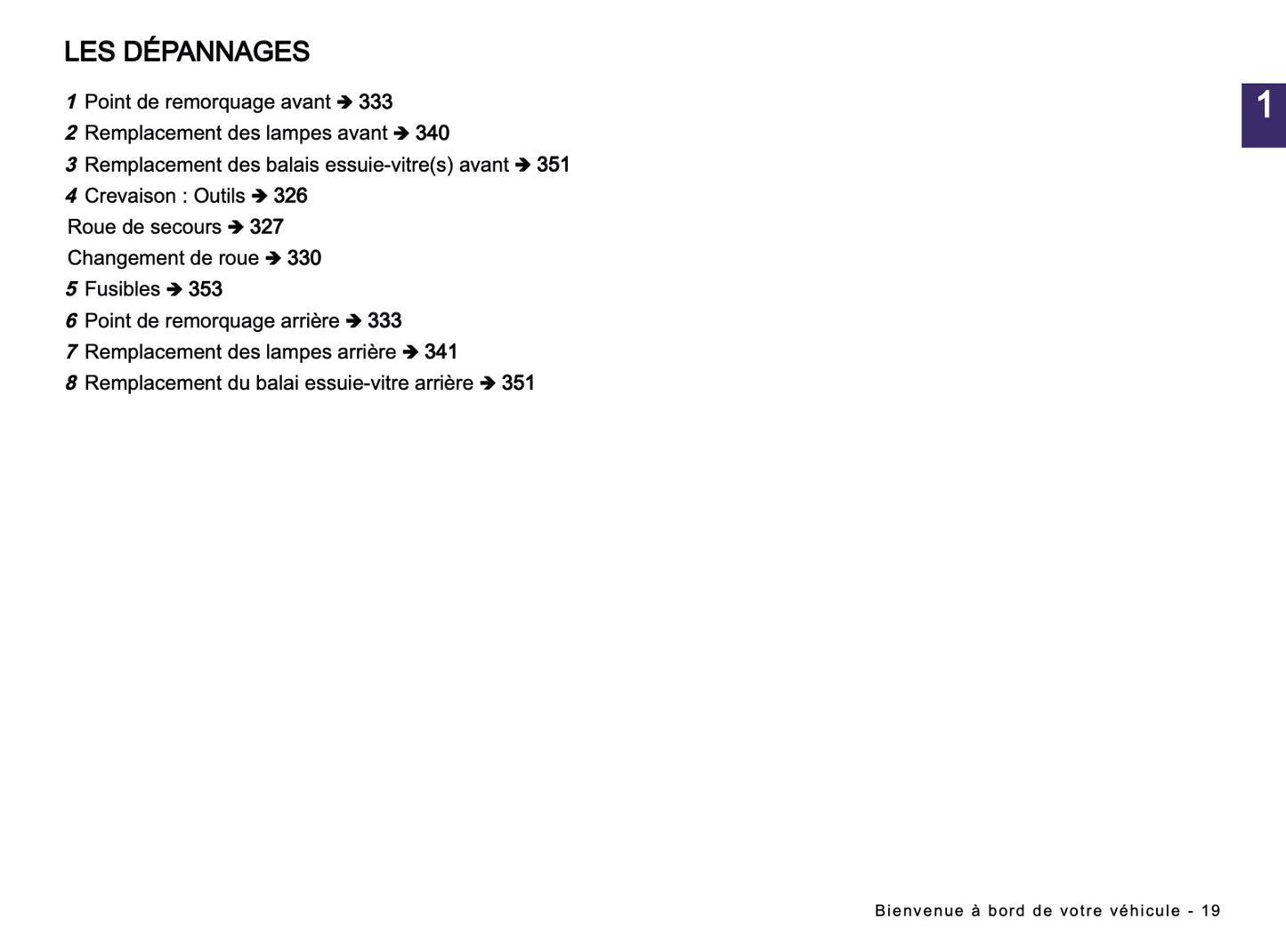 2024-2025 Dacia Duster Owner's Manual | French