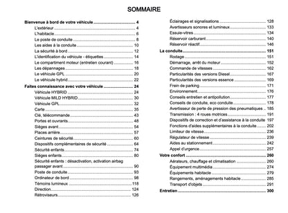 2024-2025 Dacia Duster Owner's Manual | French