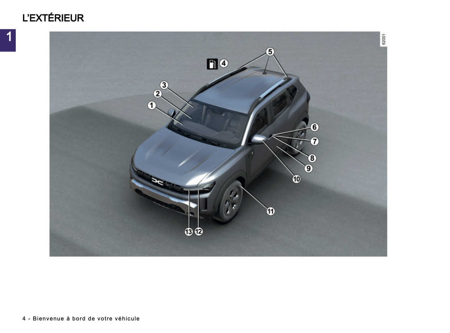 2024-2025 Dacia Duster Owner's Manual | French