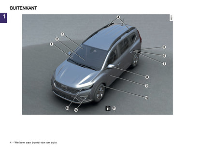 2024-2025 Dacia Jogger Gebruikershandleiding | Nederlands