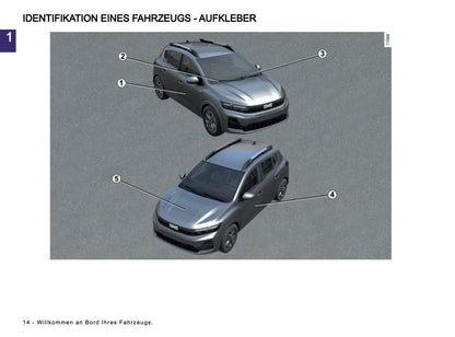 2025-2026 Dacia Sandero/Sandero Stepway Bedienungsanleitung | Deutsch