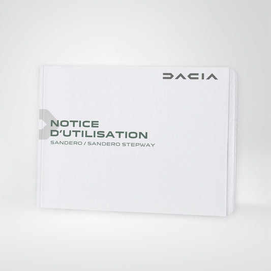 2024-2025 Dacia Sandero/Sandero Stepway Owner's Manual | French