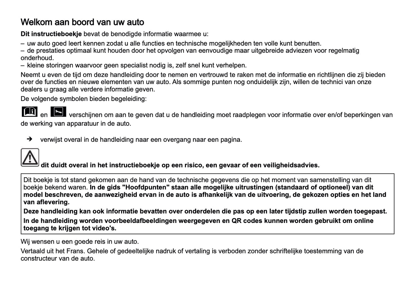 2023-2024 Dacia Sandero/Sandero Stepway/Logan/Jogger Owner's Manual | Dutch