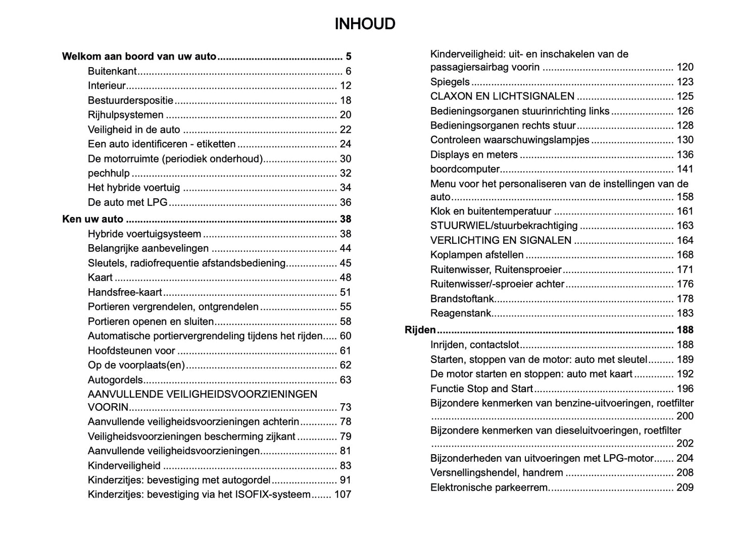 2023-2024 Dacia Sandero/Sandero Stepway/Logan/Jogger Owner's Manual | Dutch