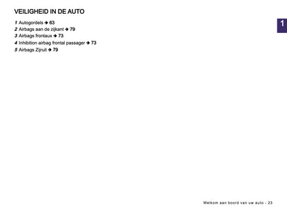 2023-2024 Dacia Sandero/Sandero Stepway/Logan/Jogger Owner's Manual | Dutch