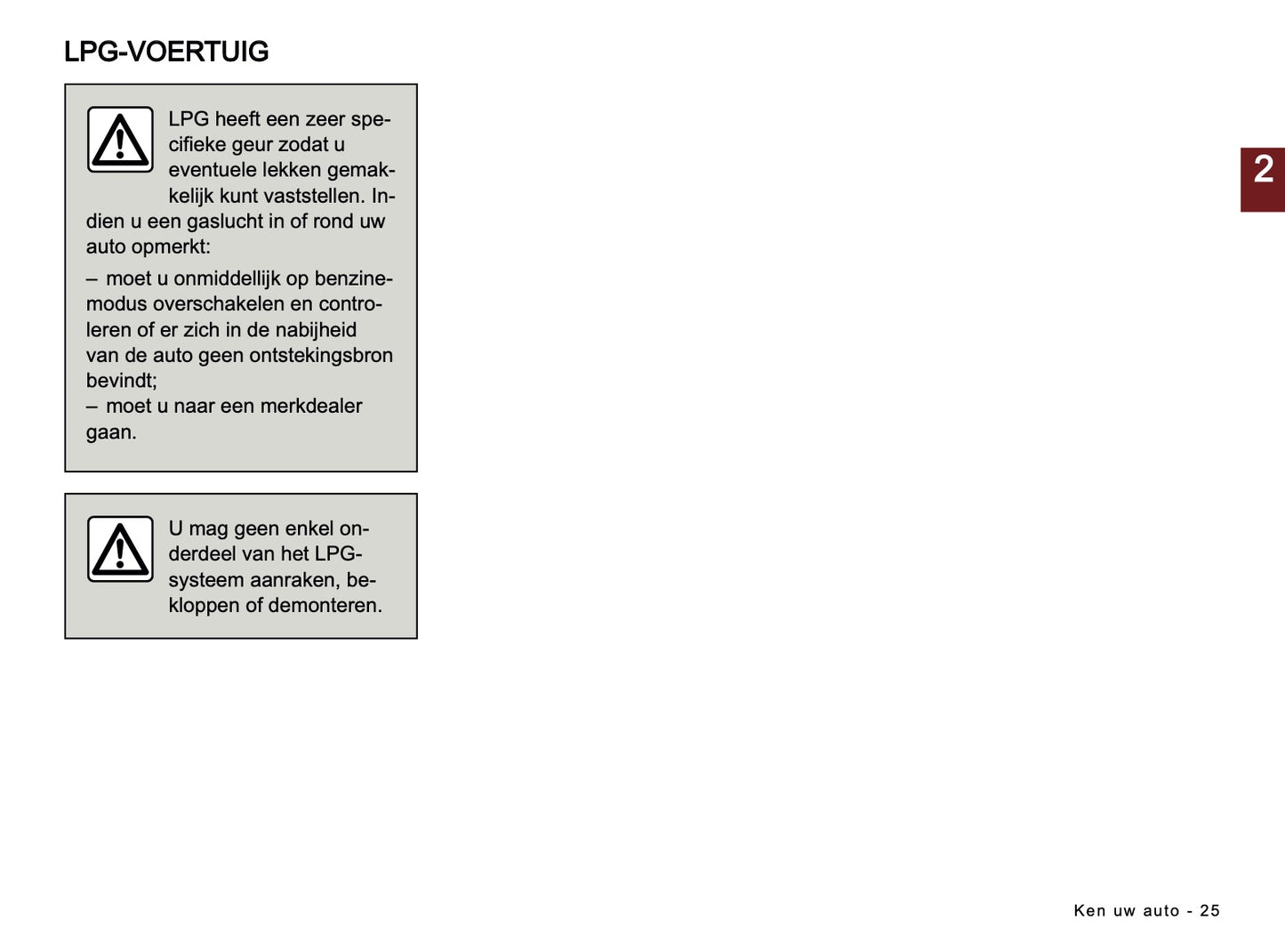 2024-2025 Dacia Sandero/Sandero Stepway Gebruikershandleiding | Nederlands