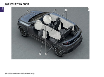 2024-2025 Dacia Spring Electric Owner's Manual | German