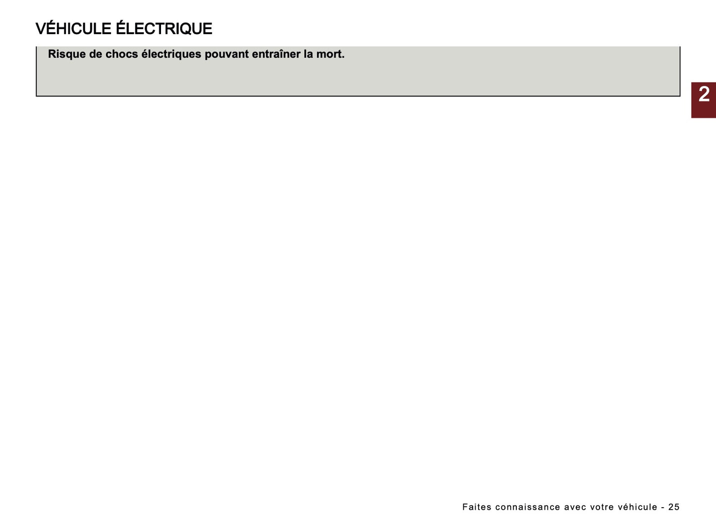 2024-2025 Dacia Spring Electric Manuel du propriétaire | Français