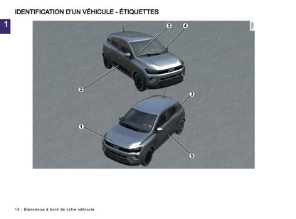 2026 Dacia Spring Electric Owner's Manual | French