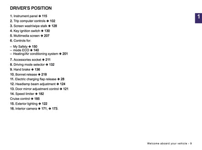 2026 Dacia Spring Electric Owner's Manual | English