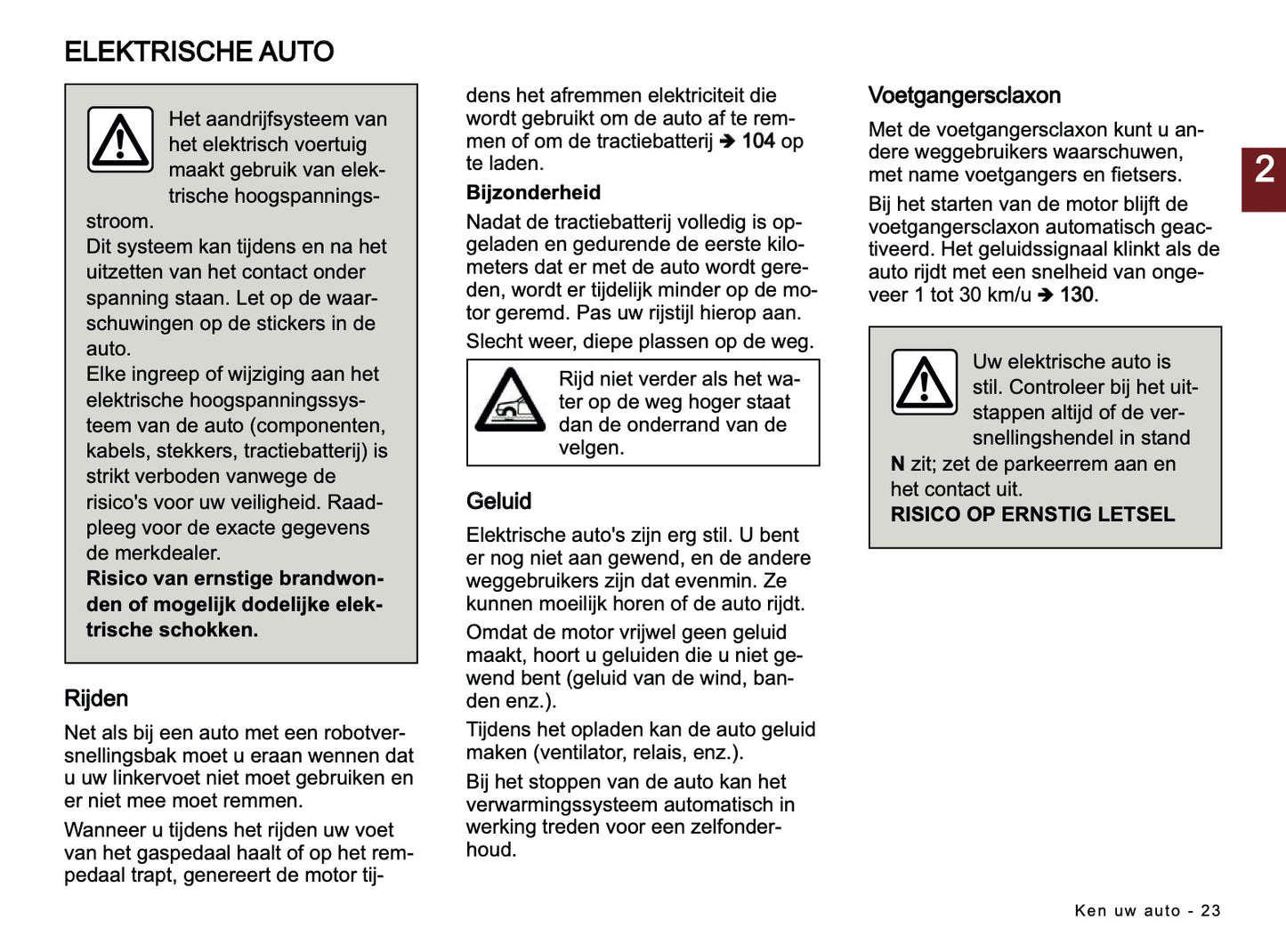 2026 Dacia Spring Electric Owner's Manual | Dutch