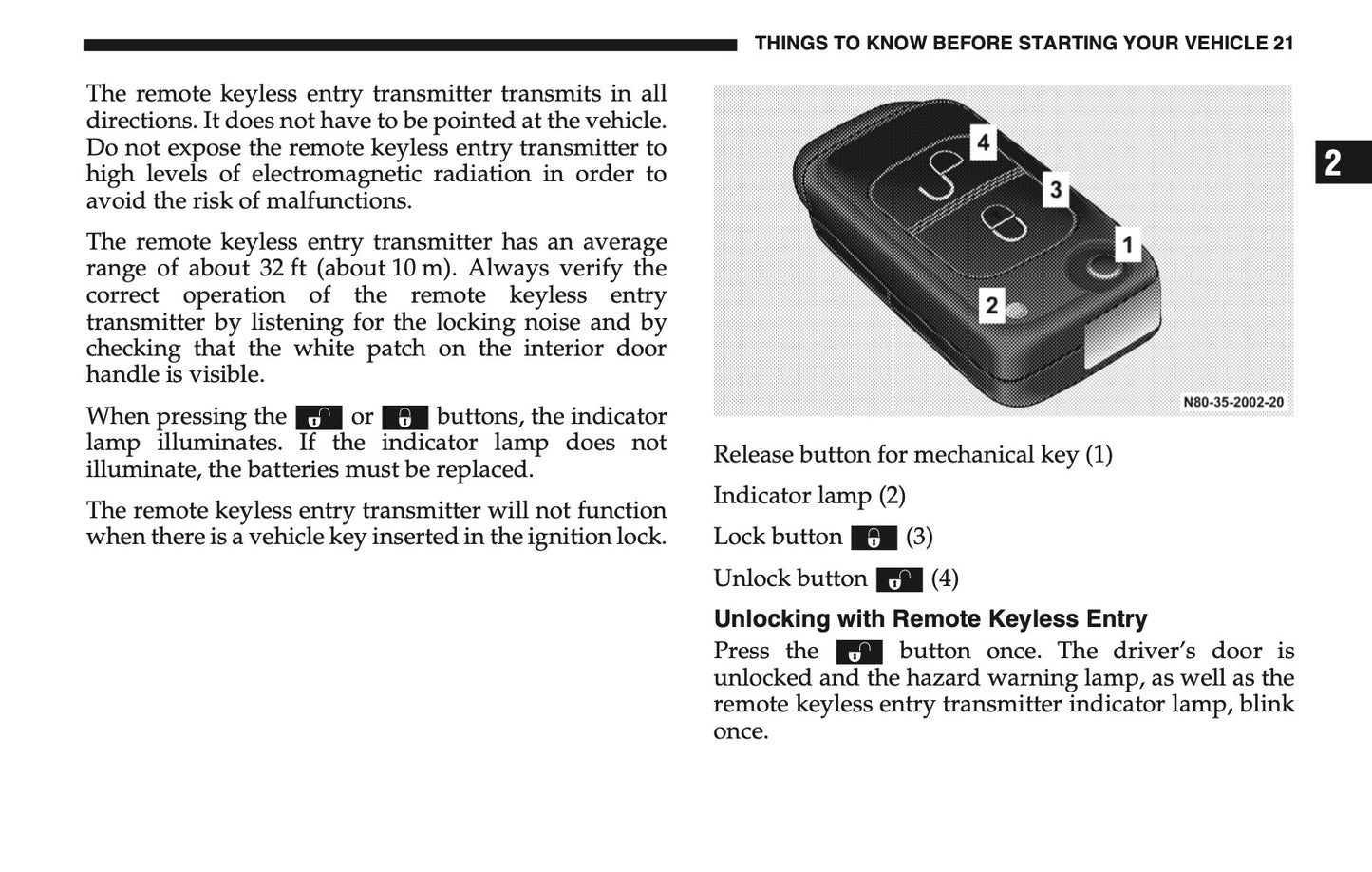 2005 Dodge Sprinter Owner's Manual | English US
