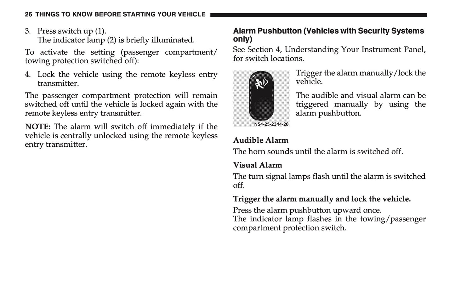 2005 Dodge Sprinter Owner's Manual | English US