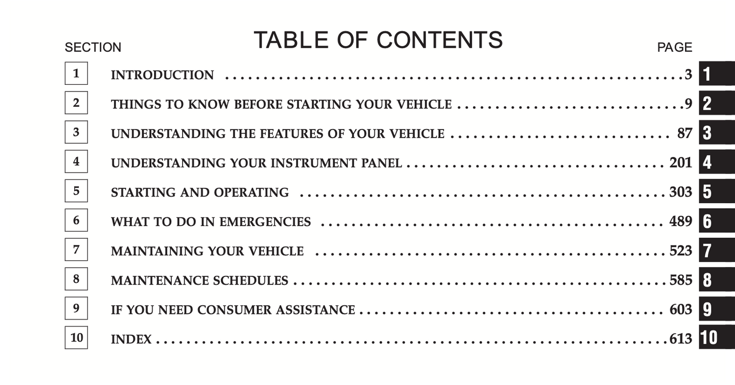 2011 Ram Trucks 1500/2500/3500 Owner's Manual | English