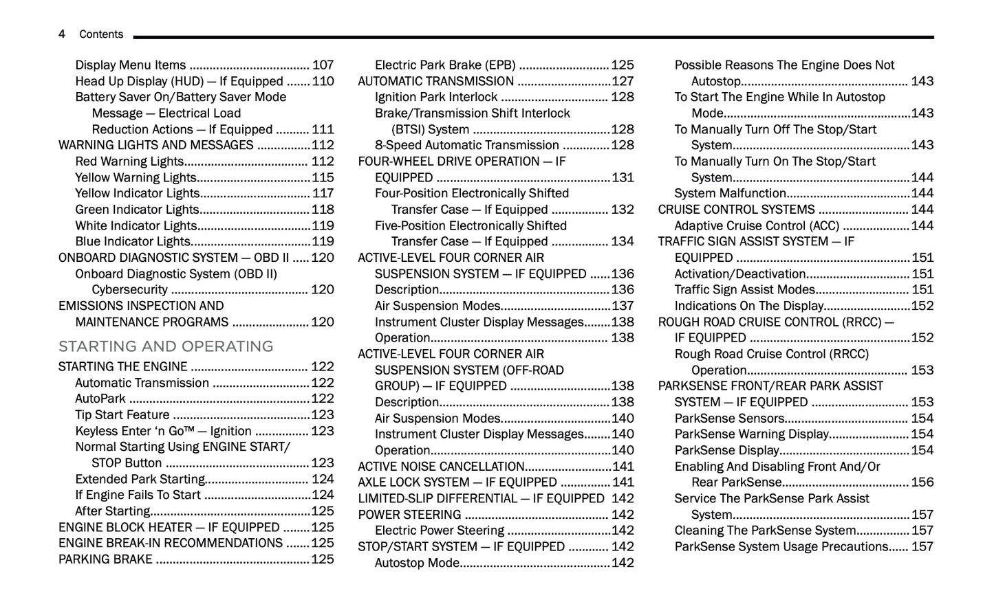 2025 Ram Trucks 1500 Owner's Manual | English