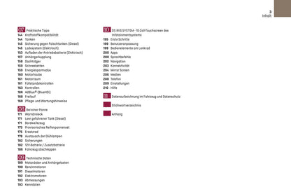 2024-2025 DS Automobiles DS 3 Owner's Manual | German