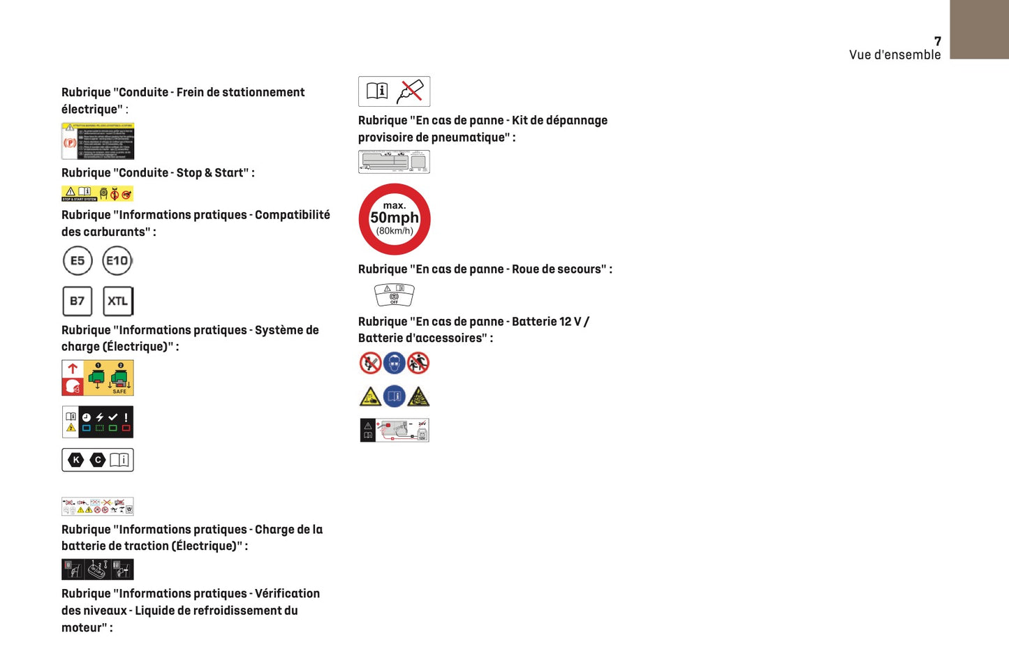 2024-2025 DS Automobiles DS 3 Owner's Manual | French