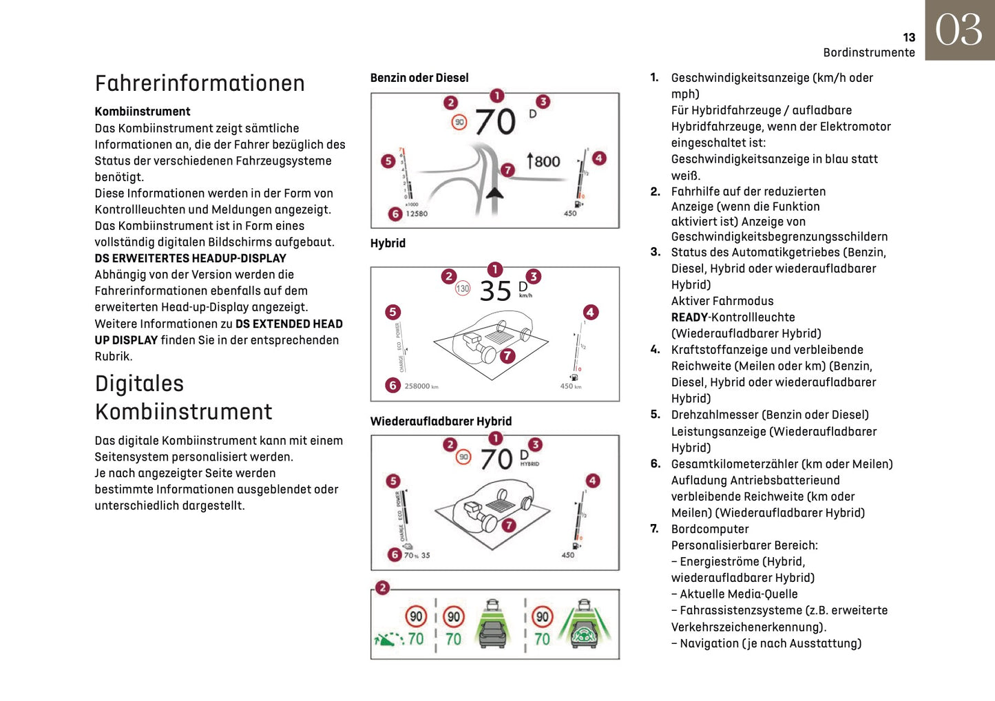2024-2025 DS Automobiles DS 4 Bedienungsanleitung | Deutsch