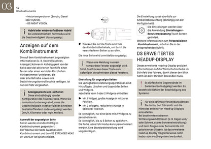 2024-2025 DS Automobiles DS 4 Bedienungsanleitung | Deutsch