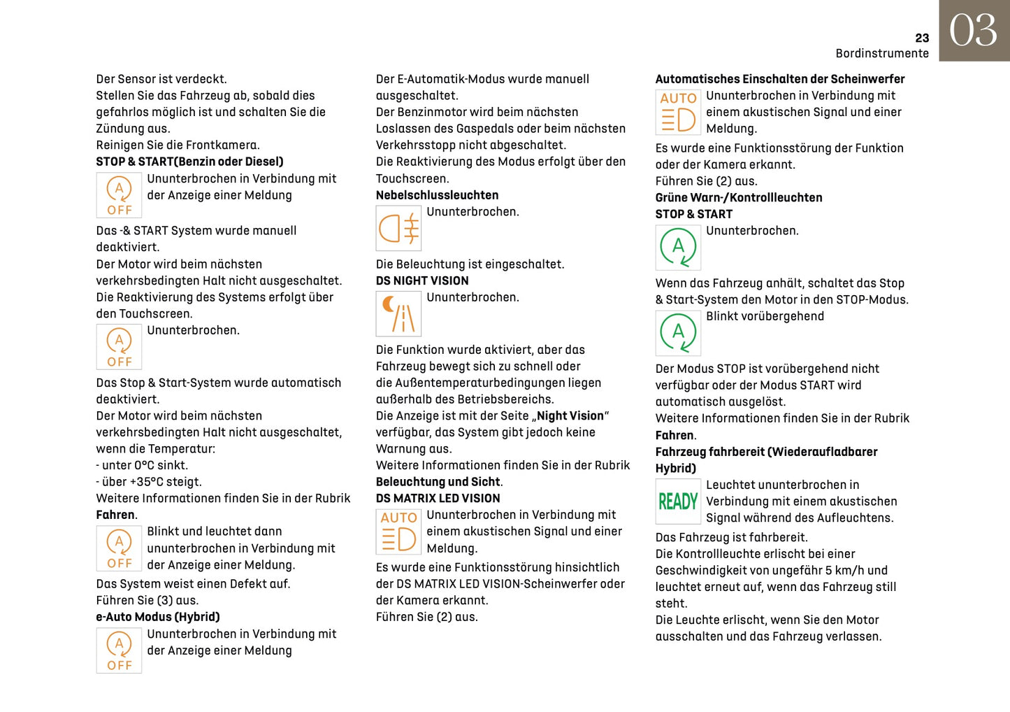 2024-2025 DS Automobiles DS 4 Bedienungsanleitung | Deutsch