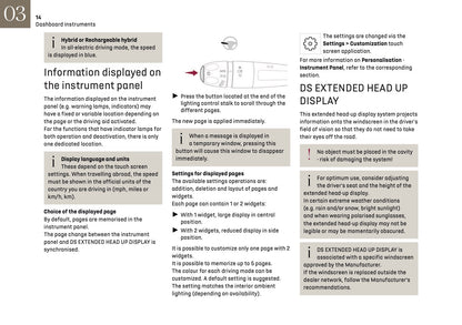 2024-2025 DS Automobiles DS 4 Owner's Manual | English