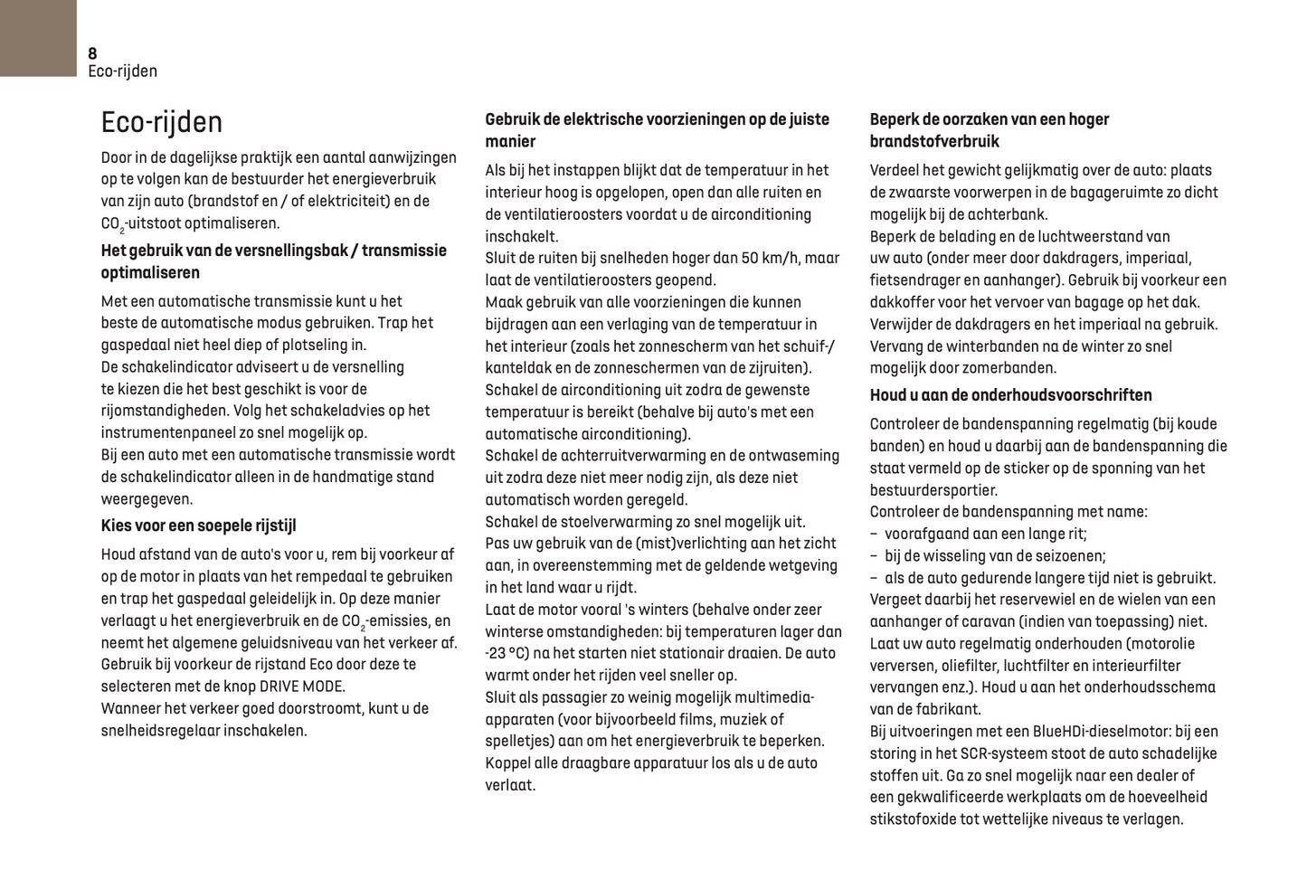 2023-2025 DS Automobiles DS 7 Gebruikershandleiding | Nederlands