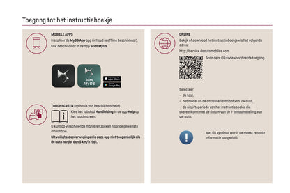 2023-2025 DS Automobiles DS 7 Gebruikershandleiding | Nederlands