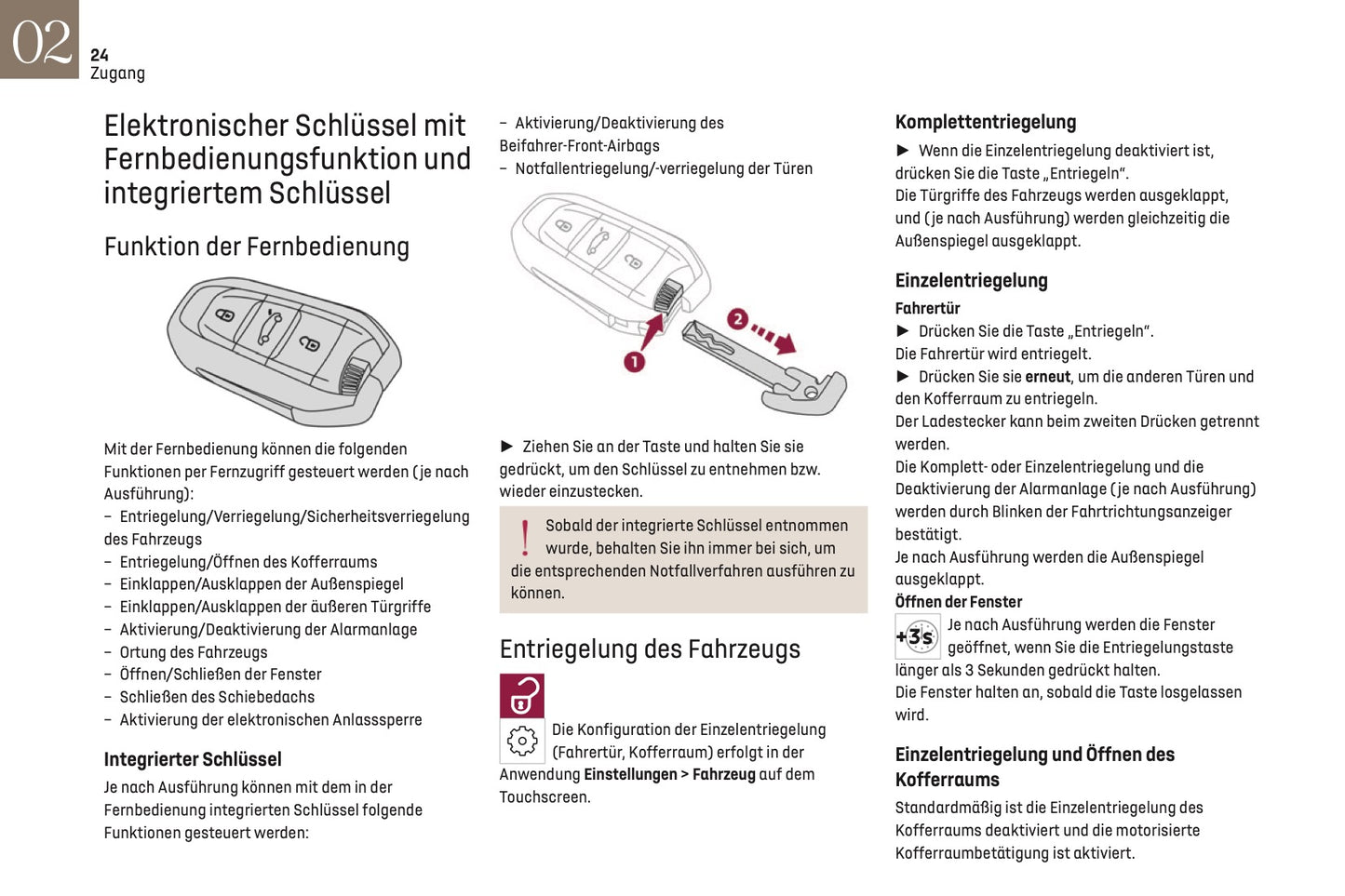 2023-2024 DS Automobiles DS 9 Bedienungsanleitung | Deutsch