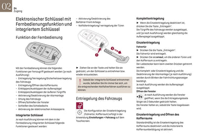 2023-2024 DS Automobiles DS 9 Bedienungsanleitung | Deutsch