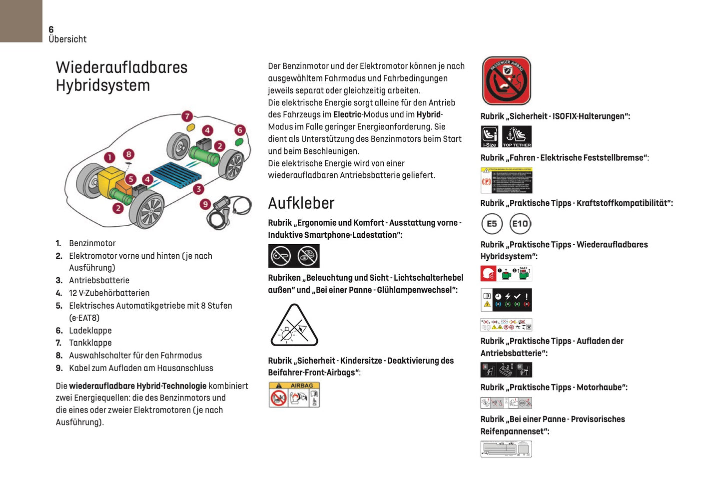 2023-2024 DS Automobiles DS 9 Bedienungsanleitung | Deutsch