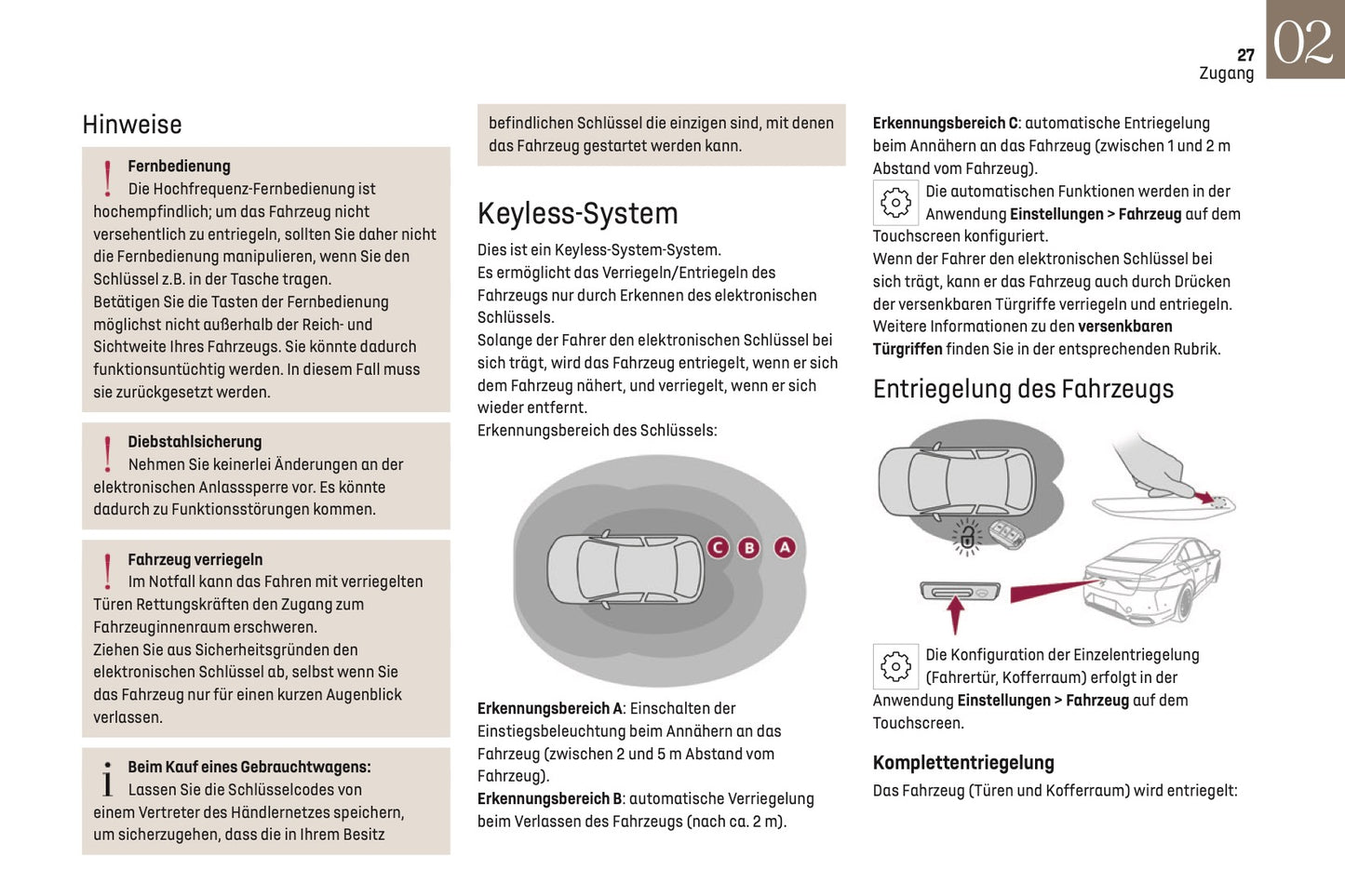 2024-2025 DS Automobiles DS 9 Owner's Manual | German