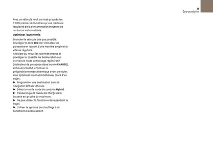 2024-2025 DS Automobiles DS 9 Owner's Manual | French