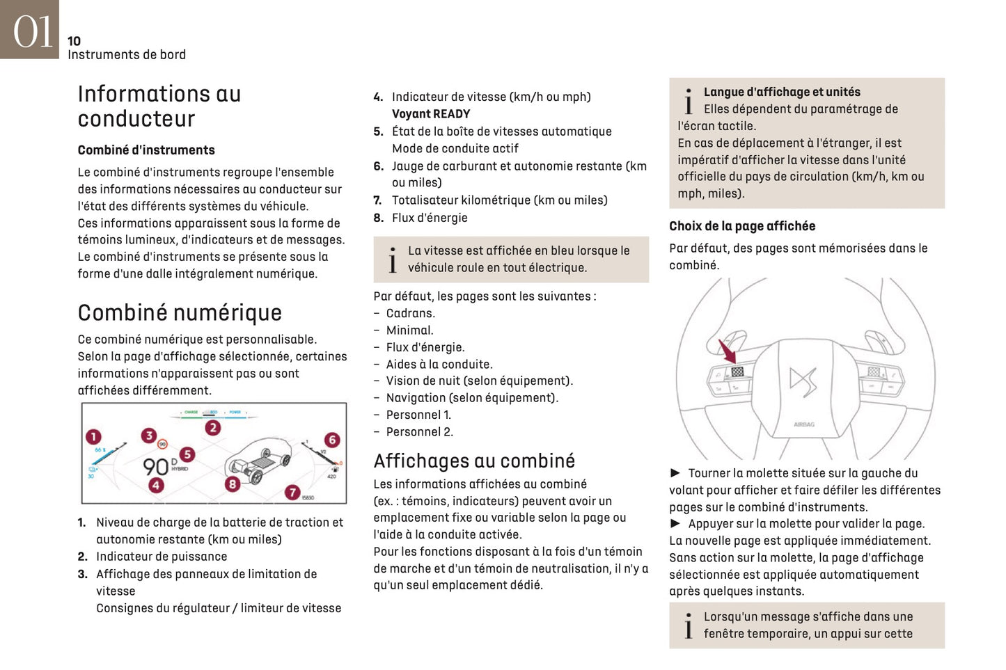 2024-2025 DS Automobiles DS 9 Owner's Manual | French