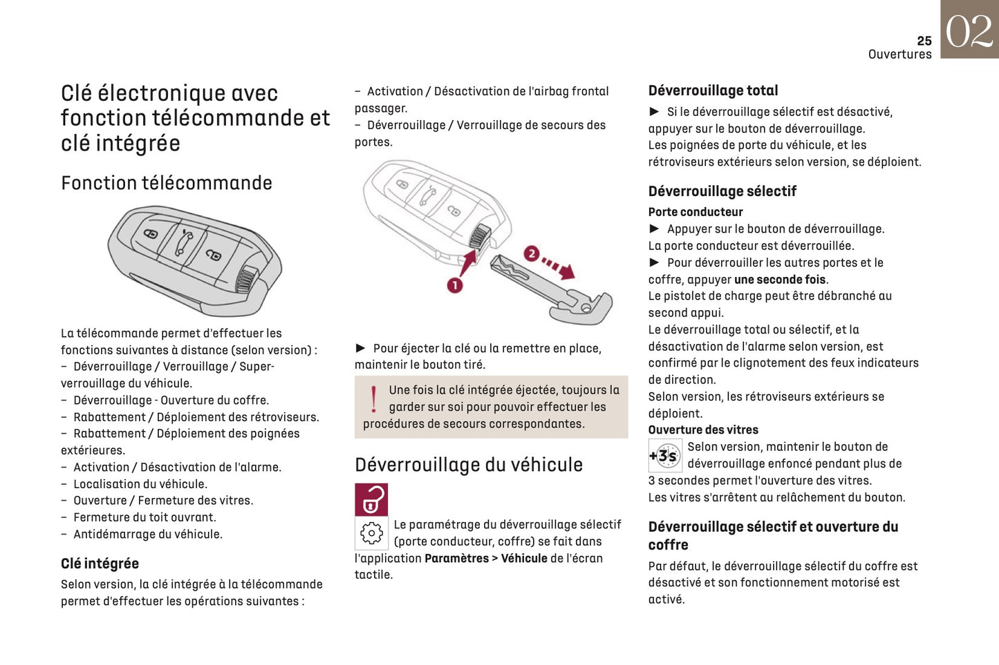 2024-2025 DS Automobiles DS 9 Owner's Manual | French