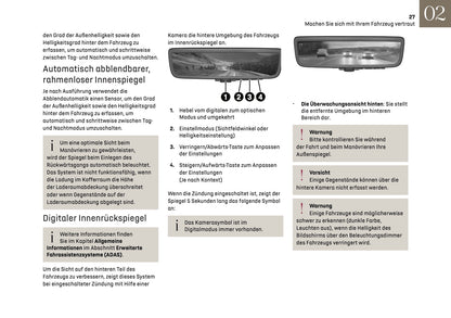 2025 DS Automobiles N8 Owner's Manual | German