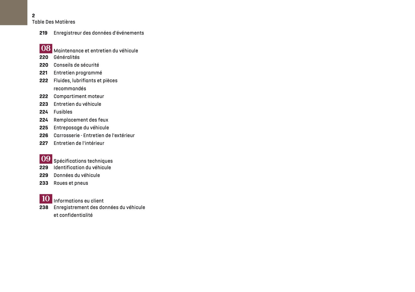 2025 DS Automobiles N8 Manuel du propriétaire | Français