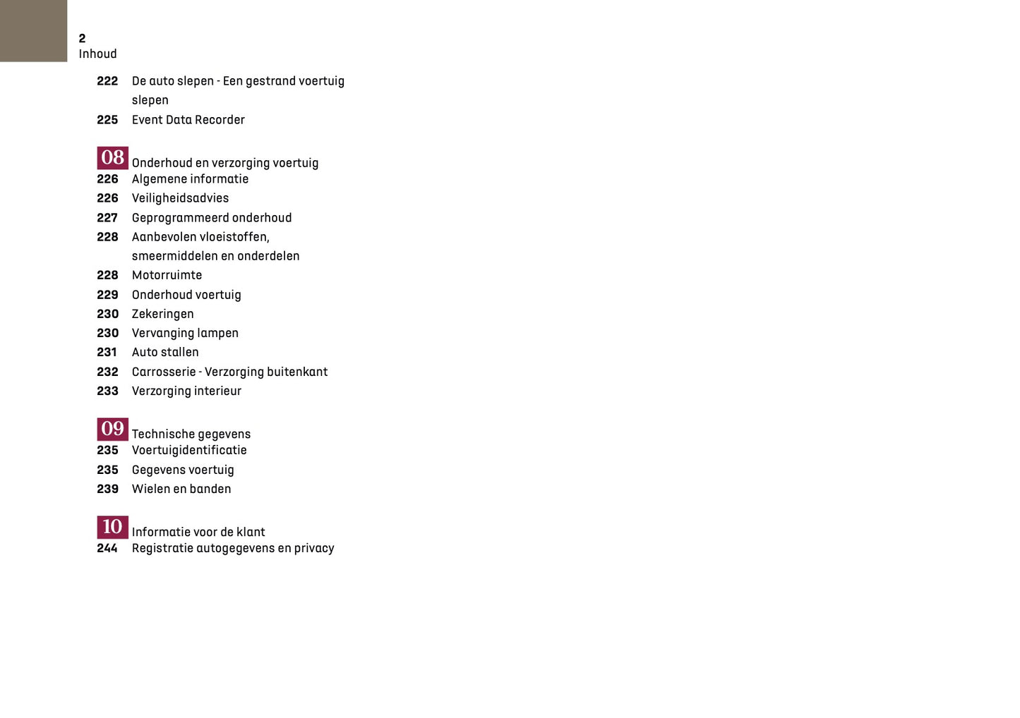 2025 DS Automobiles N8 Gebruikershandleiding | Nederlands