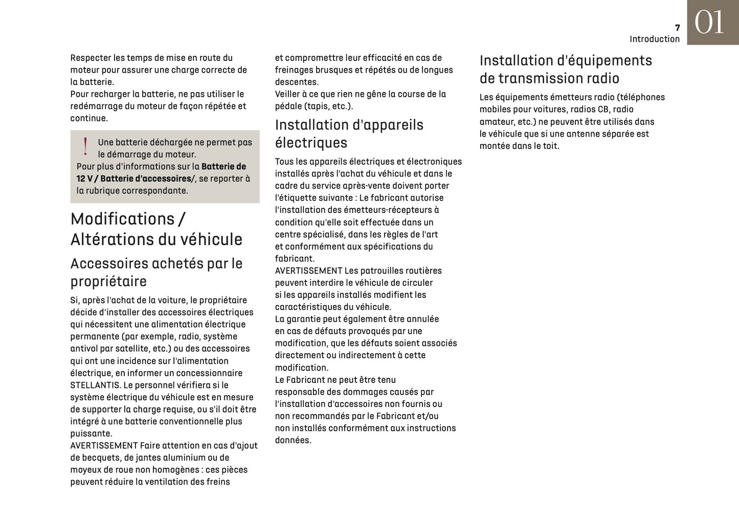 2025 DS Automobiles DS 3 Manuel du propriétaire | Français