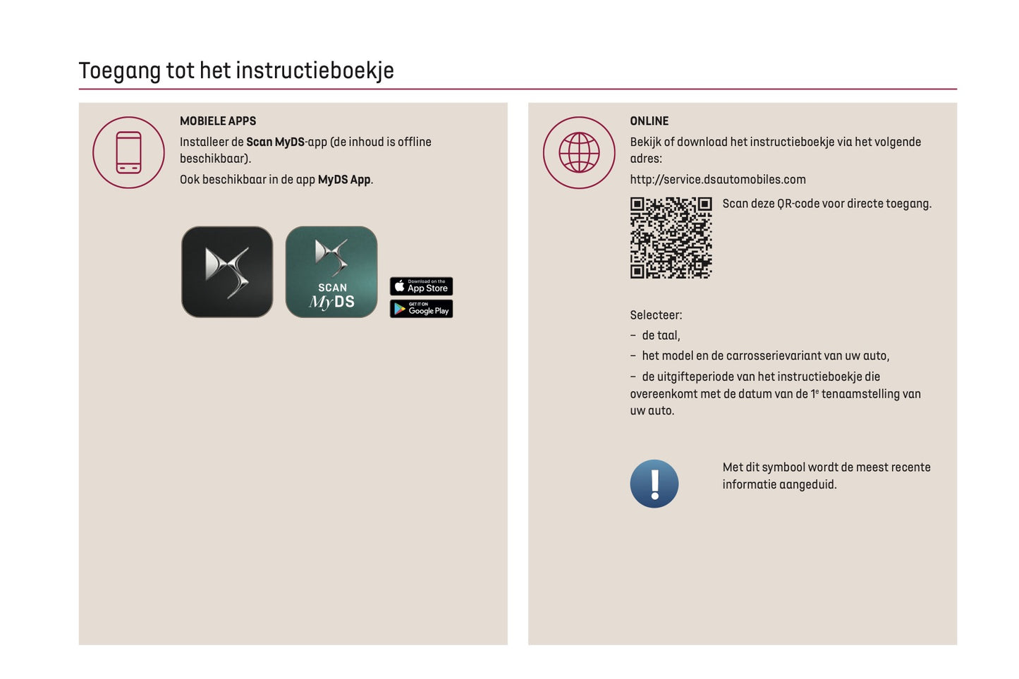 2022-2024 DS Automobiles DS 3 Gebruikershandleiding | Nederlands