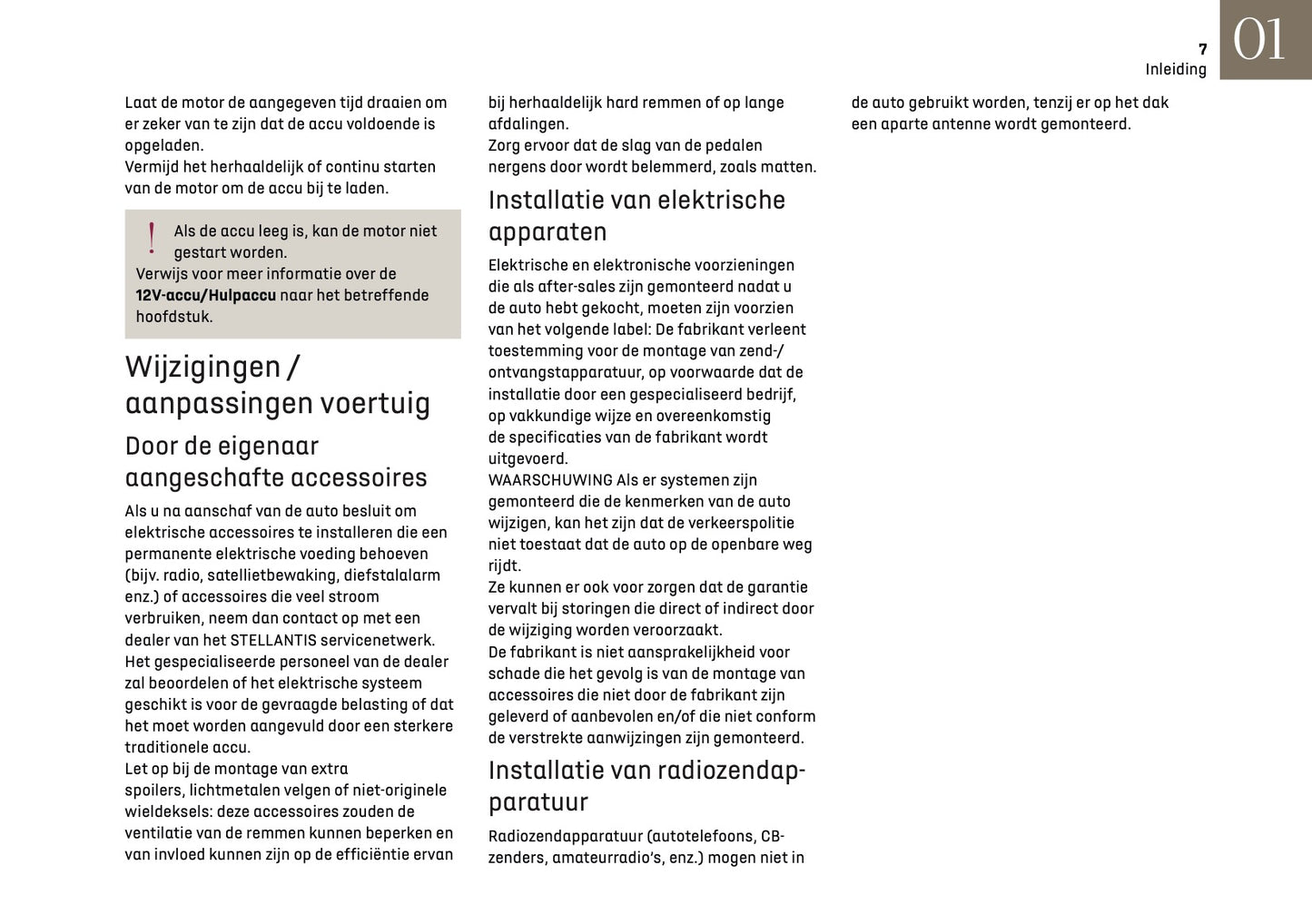 2025 DS Automobile DS 3 Gebruikershandleiding | Nederlands