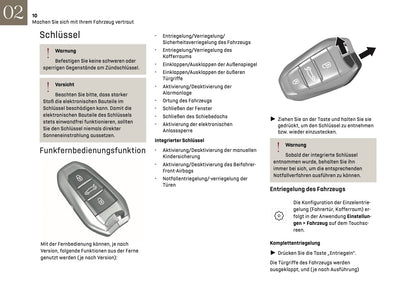 2025 DS Automobiles N4 Owner's Manual | German