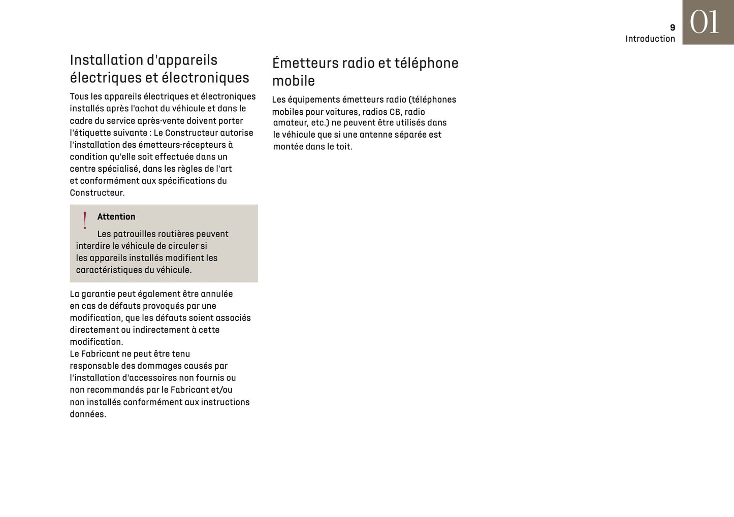 2025 DS Automobiles N4 Owner's Manual | French